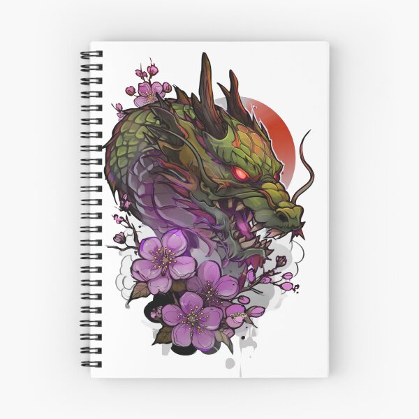 Item preview, Dragon tattoo art designed and sold by MendaciousMina.