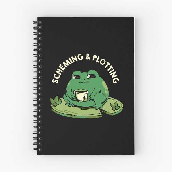 Item preview, Scheming & Plotting Frog designed and sold by Tobe Fonseca®.