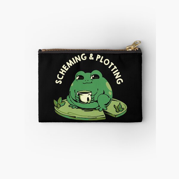Item preview, Scheming & Plotting Frog designed and sold by Tobe Fonseca®.