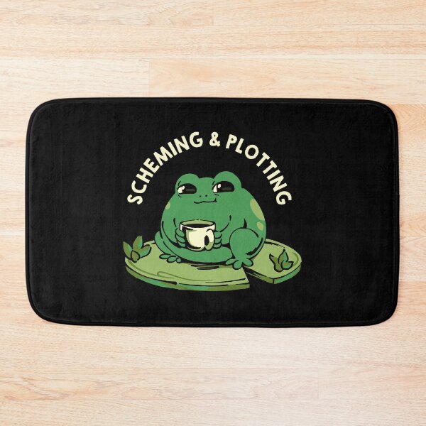 Item preview, Scheming & Plotting Frog designed and sold by Tobe Fonseca®.