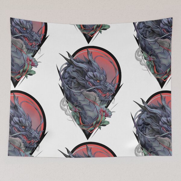 Item preview, Dragon tattoo art designed and sold by MendaciousMina.