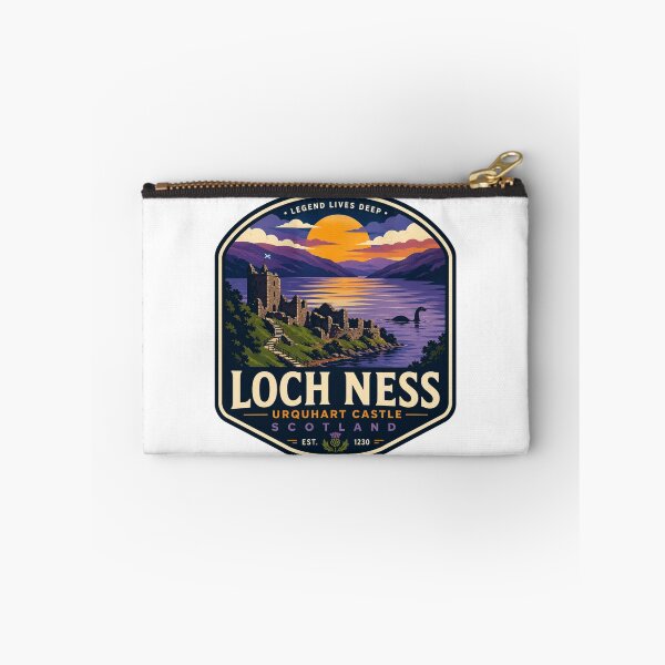 Item preview, Loch Ness Scotland | Modern Pop Art Travel Badge designed and sold by redsharkuk.