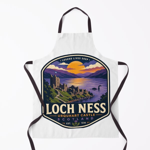 Item preview, Loch Ness Scotland | Modern Pop Art Travel Badge designed and sold by redsharkuk.