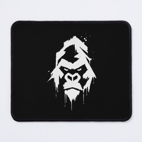 Item preview, Black and White Ape Illustration designed and sold by Mystic & Celestial Art.