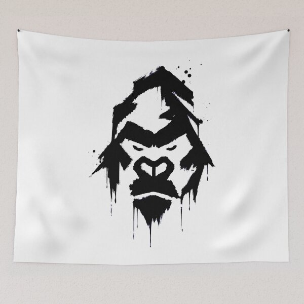 Item preview, Gorilla Face designed and sold by Mystic & Celestial Art.