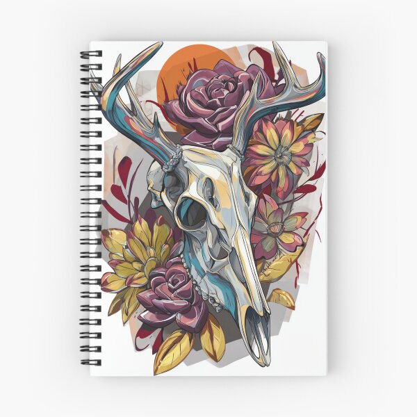 Item preview, Cow skull tattoo art designed and sold by MendaciousMina.