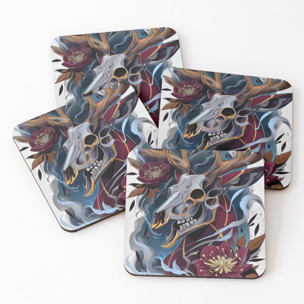 Item preview, Cow skull tattoo art designed and sold by MendaciousMina.