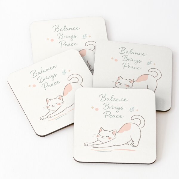 Item preview, Minimalist Zen Cat designed and sold by Brochamorocha.