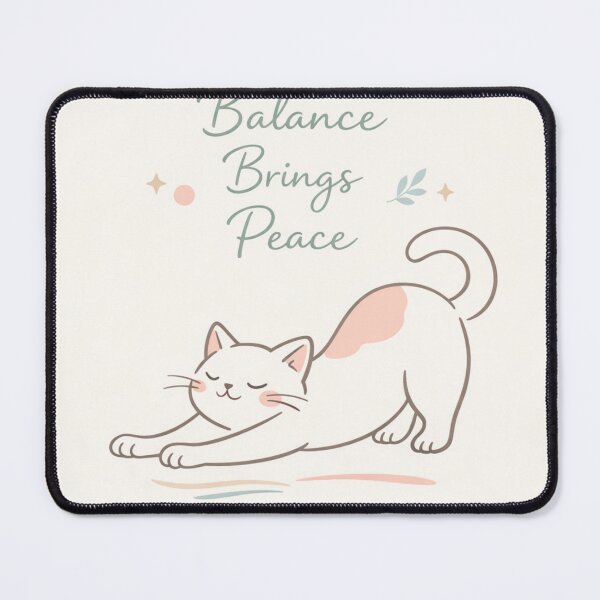 Item preview, Minimalist Zen Cat designed and sold by Brochamorocha.