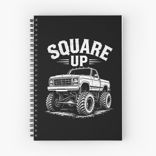 Item preview, Square Up Lifted Truck Classic 4x4 Pickup designed and sold by DemureArtsy.