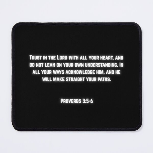 Item preview, Trust In The Lord Proverbs 3 5 6 designed and sold by Drami21.