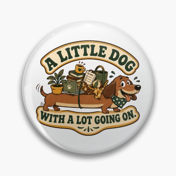Item preview, Long Dog With Too Much Going On designed and sold by GoldenOutline.