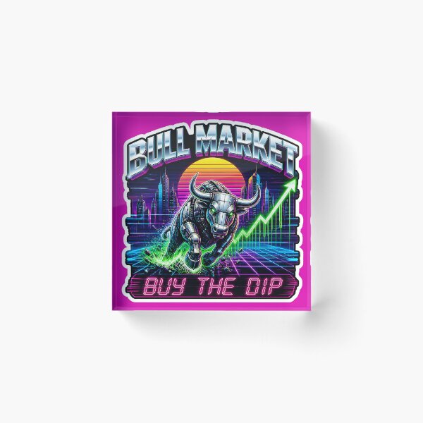 Item preview, Retro Bull Market Stock Investing designed and sold by Bal Drops.