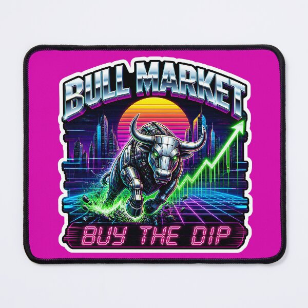 Item preview, Retro Bull Market Stock Investing designed and sold by Bal Drops.