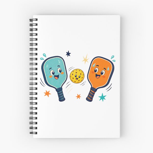 Item preview, Friendly Pickleball Paddle Cartoon designed and sold by Tatsed.