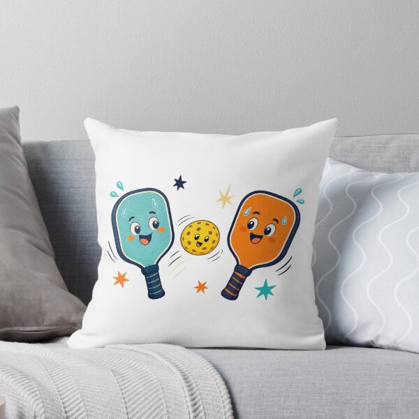 Item preview, Friendly Pickleball Paddle Cartoon designed and sold by Tatsed.