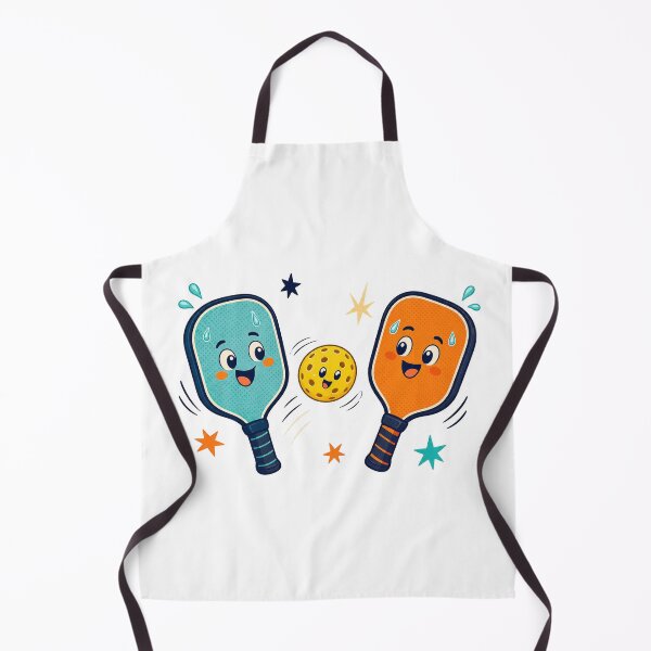 Item preview, Friendly Pickleball Paddle Cartoon designed and sold by Tatsed.