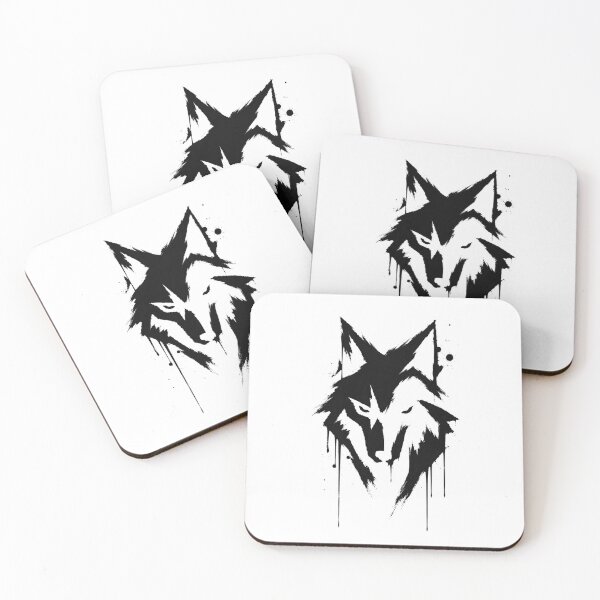 Item preview, Black and White Gothic Wildlife Graphic designed and sold by Mystic & Celestial Art.