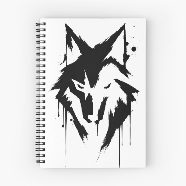 Item preview, Black and White Gothic Wildlife Graphic designed and sold by Mystic & Celestial Art.