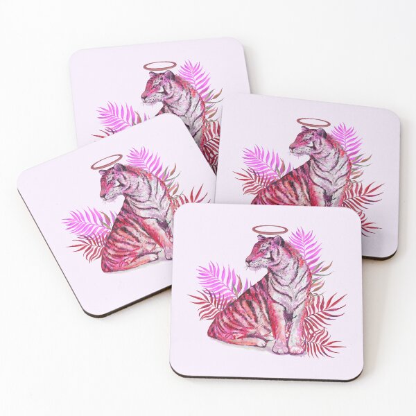 Item preview, Red and Pink Tiger designed and sold by MiaBellaGirl.