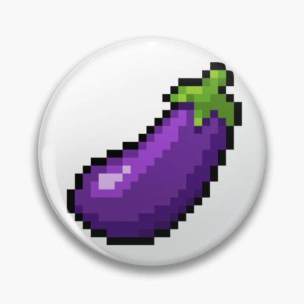 Item preview, Pixel Eggplant designed and sold by Loading----.