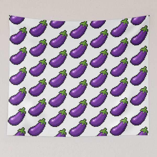 Item preview, Pixel Eggplant designed and sold by Loading----.