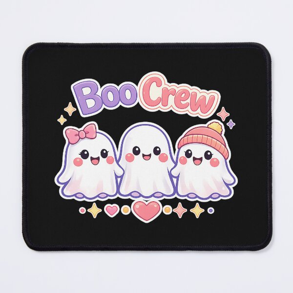 Item preview, Boo Crew – Cute Pastel Halloween Ghosts designed and sold by DesignHouse07.