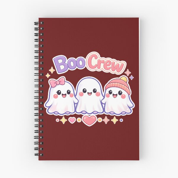 Item preview, Boo Crew – Cute Pastel Halloween Ghosts designed and sold by DesignHouse07.