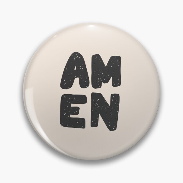 Item preview, Amen: Minimalistic Boho Christian Bible Study Art designed and sold by oneofthesedayys.