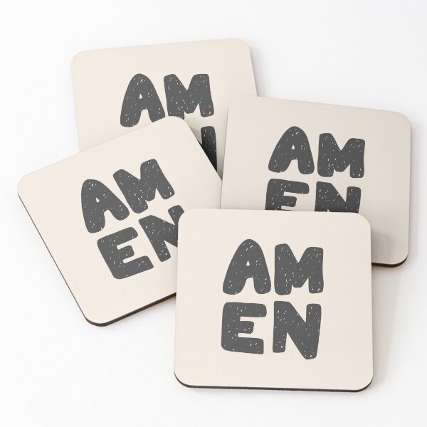 Item preview, Amen: Minimalistic Boho Christian Bible Study Art designed and sold by oneofthesedayys.