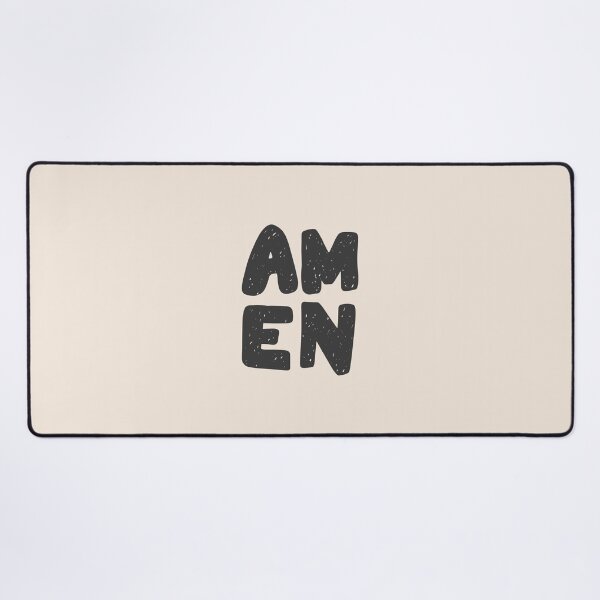 Item preview, Amen: Minimalistic Boho Christian Bible Study Art designed and sold by oneofthesedayys.
