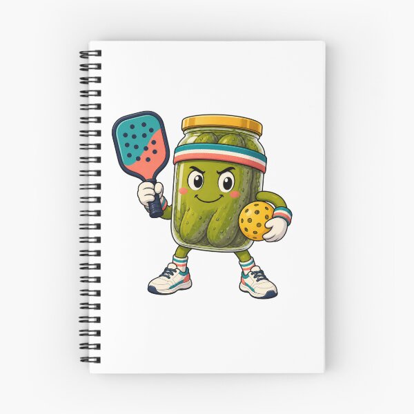 Item preview, Funny Pickleball Pickle Cartoon designed and sold by Tatsed.