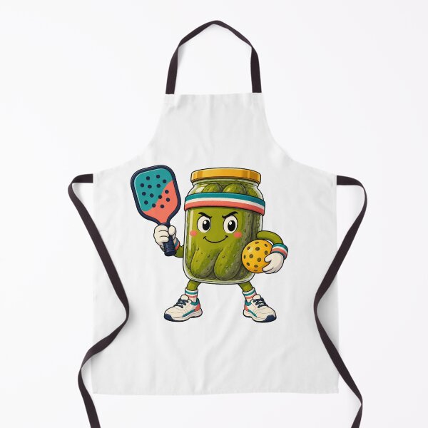 Item preview, Funny Pickleball Pickle Cartoon designed and sold by Tatsed.