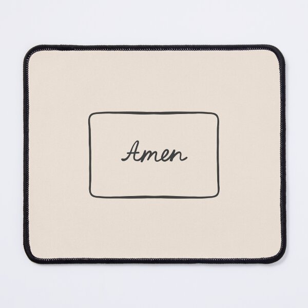 Item preview, Amen: Minimalistic Christian Bible Study Decor designed and sold by oneofthesedayys.