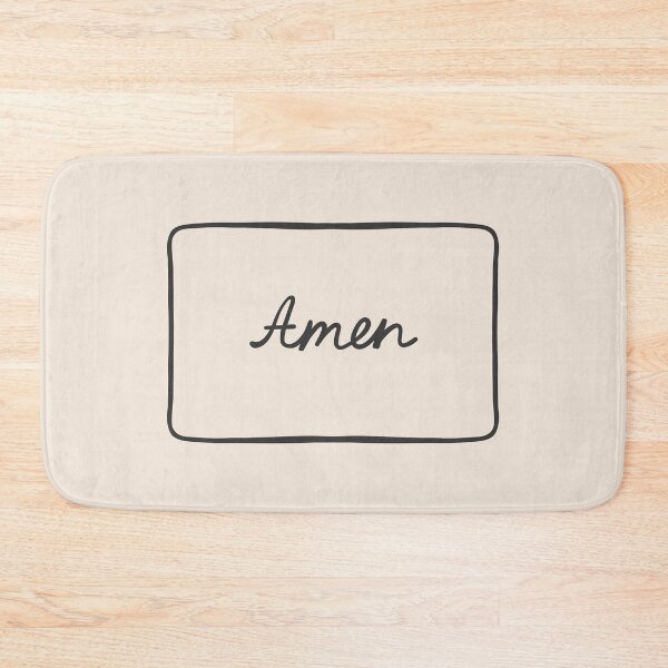 Item preview, Amen: Minimalistic Christian Bible Study Decor designed and sold by oneofthesedayys.