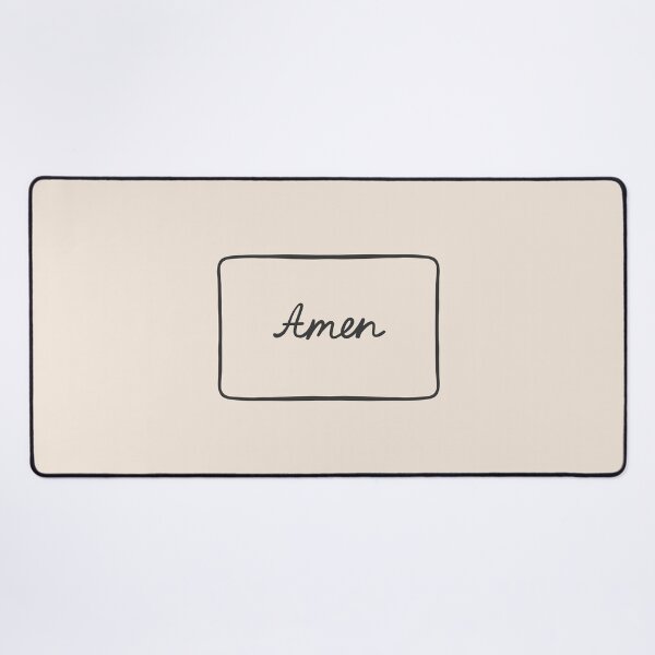 Item preview, Amen: Minimalistic Christian Bible Study Decor designed and sold by oneofthesedayys.