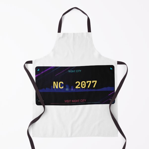 Item preview, Night City 2077 License Plate designed and sold by Dimensionality.