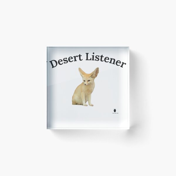 Item preview, Desert Listener | Realistic Fennec Fox designed and sold by Bwolf1956.