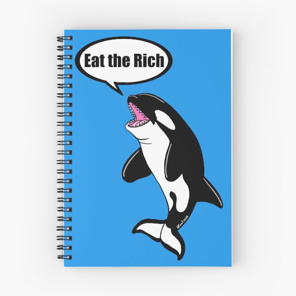 Item preview, Eat the Rich Orca designed and sold by sharkbait83.