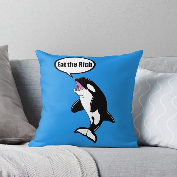 Item preview, Eat the Rich Orca designed and sold by sharkbait83.