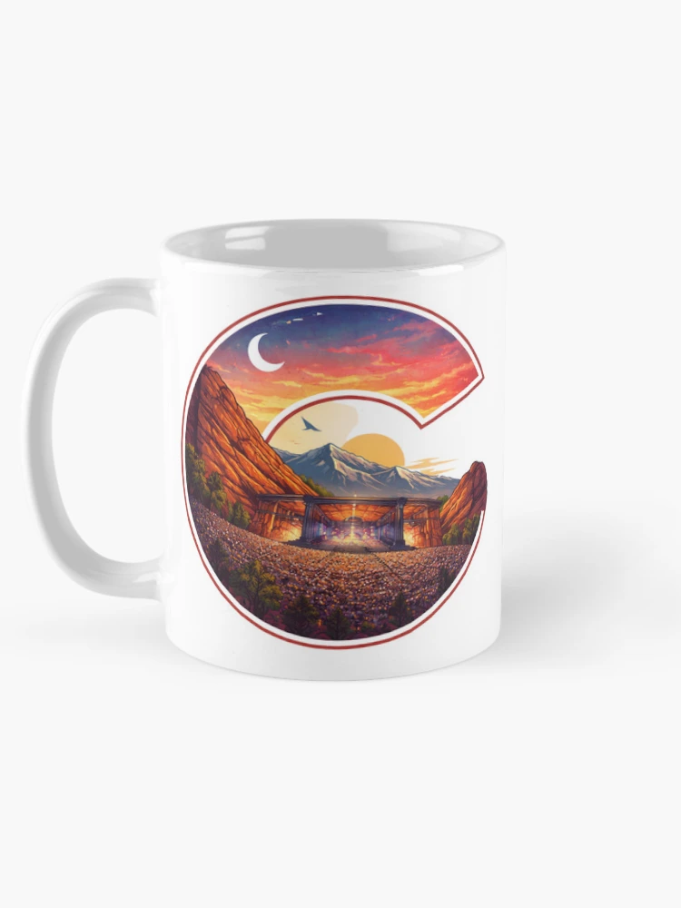 Thumbnail 5 of 6, Coffee Mug, Red Rocks Amphitheater Colorado designed and sold by Quoted Threadz.