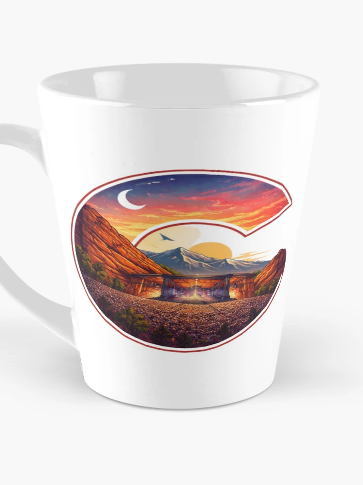 Thumbnail 3 of 4, Coffee Mug, Red Rocks Amphitheater Colorado designed and sold by Quoted Threadz.