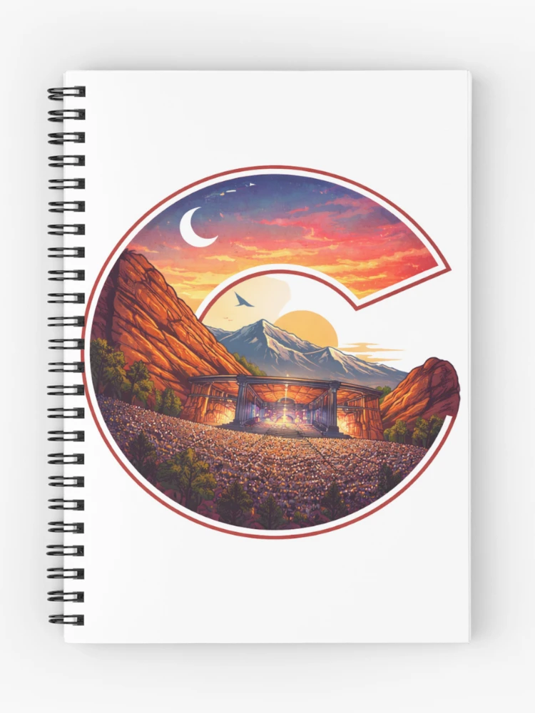 Thumbnail 1 of 3, Journal, Red Rocks Amphitheater Colorado designed and sold by Quoted Threadz.
