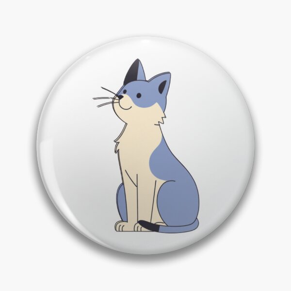 Item preview, Cute Blue Cat Cartoon Illustration designed and sold by WISDOMCHARLES.