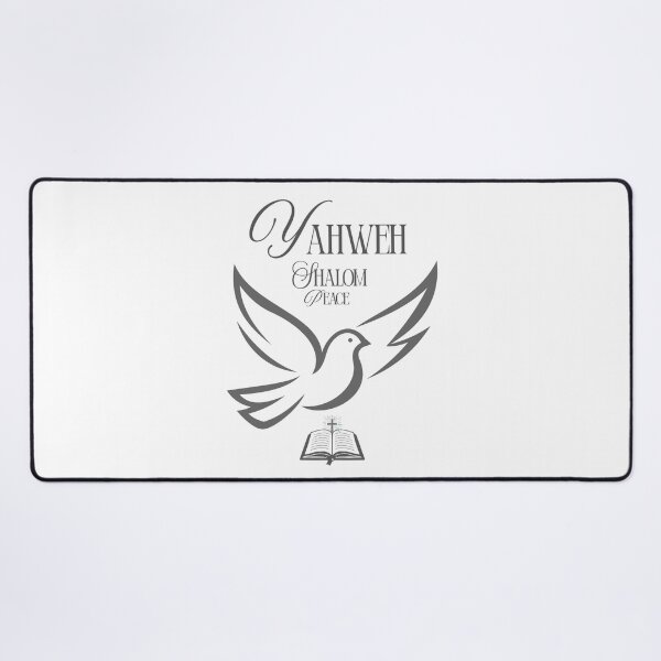 Item preview, Yahweh Shalom God Of Peace (grey) designed and sold by BOCFaithWear.