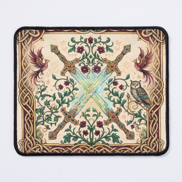 Item preview, Old Power Fantasy RPG Pixel Art Seamless Pattern designed and sold by ART ATTACK ZONE.