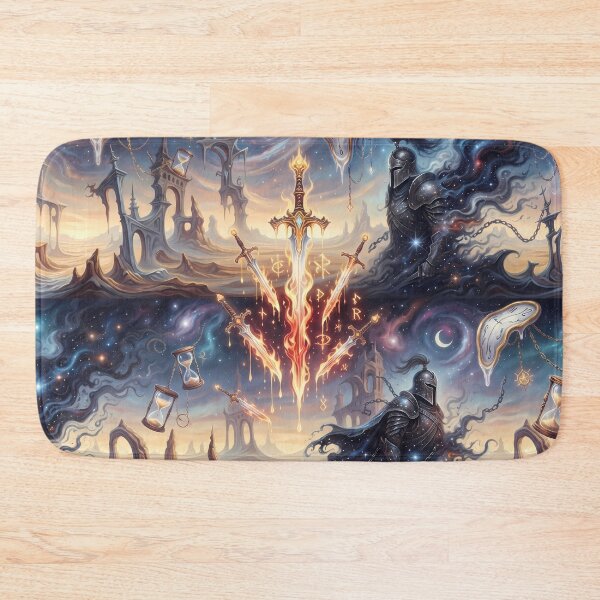 Item preview, Lord Fantasy RPG Pixel Art Seamless Pattern designed and sold by ART ATTACK ZONE.