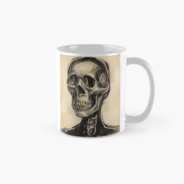 Item preview, Skeleton Portrait w/ gold teeth  designed and sold by Cerebral Collective.