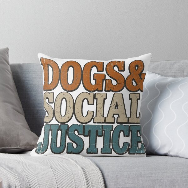Item preview, Dogs And Social Justice Vintage Slogan designed and sold by joyorashop.