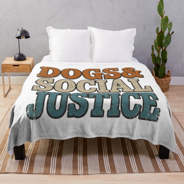 Item preview, Dogs And Social Justice Vintage Slogan designed and sold by joyorashop.